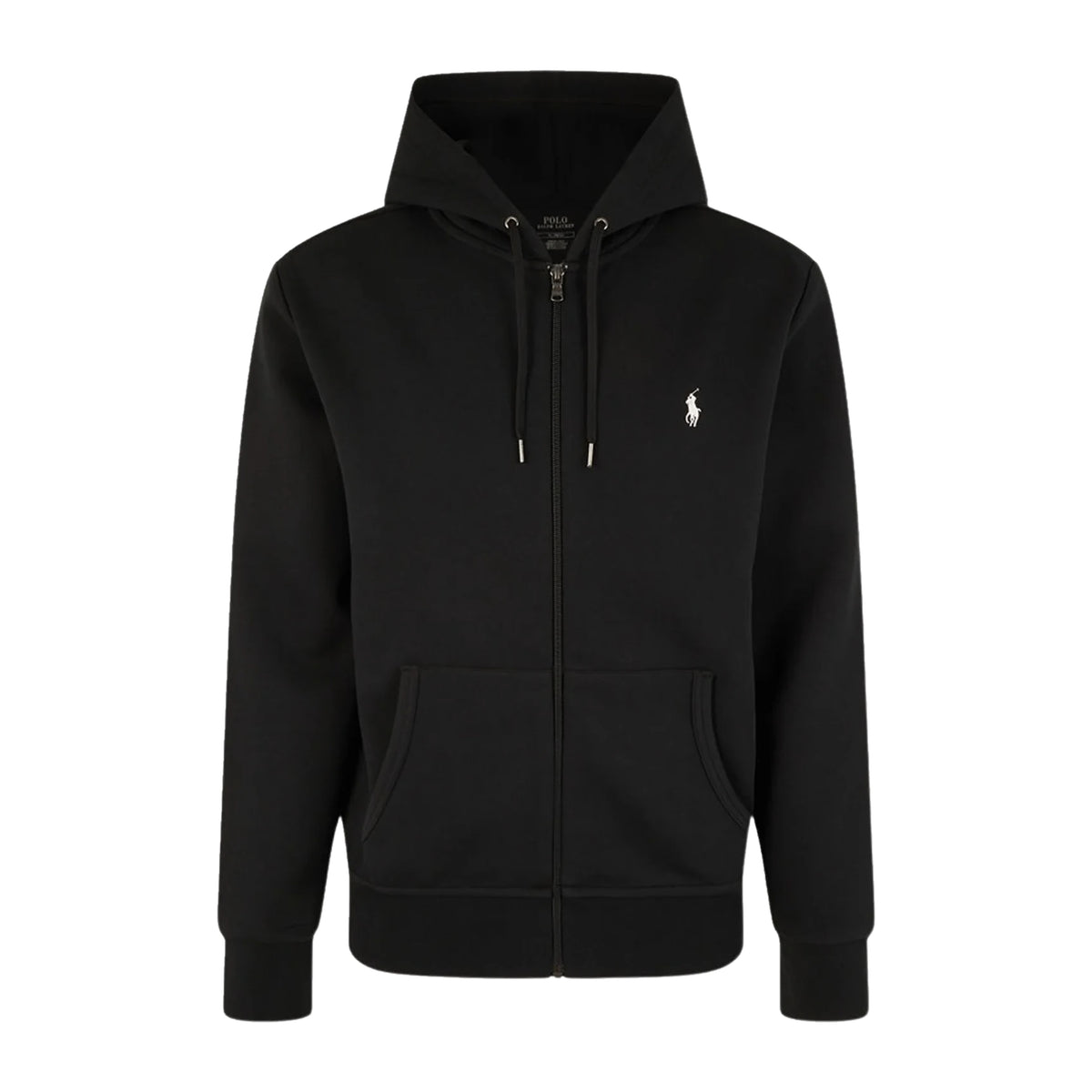 Hoodie zippé Ralph Lauren noir